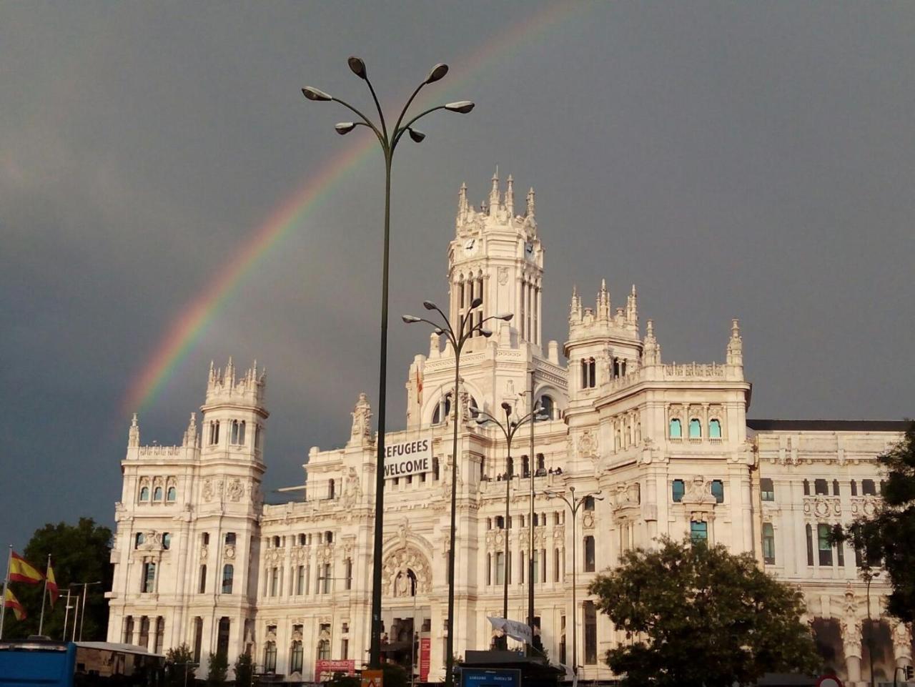 Hostal Aguilar Madrid Buitenkant foto